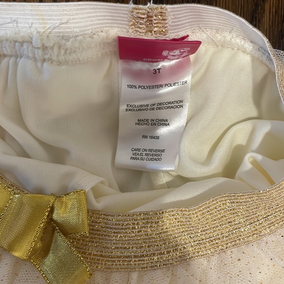 Minnie Mouse Sequin Sparkle Tulle Tutu Skirt Set 3t - Picture 3 of 3